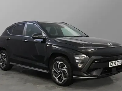 Used Hyundai Kona N Line 129 HP (94 kW) 2025 Abyss black SUV
