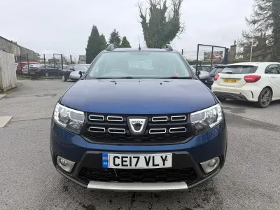 Used Dacia Sandero Ambiance 90 HP (66 kW) 2017 Blue Hatchback