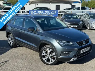 Usado Seat Ateca SE Technology 115 HP (84 kW) 2018 Cinzento SUV