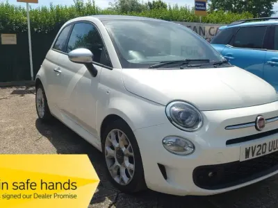 Used Fiat 500 Rock 69 HP (50 kW) 2020 White Hatchback