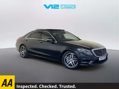 Used Mercedes S350 AMG line 258 HP (189 kW) 2017 Black Sedan