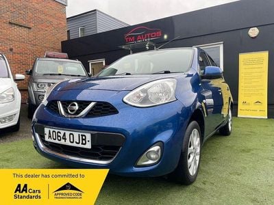 Used Nissan Micra Acenta 2014 Blue Hatchback