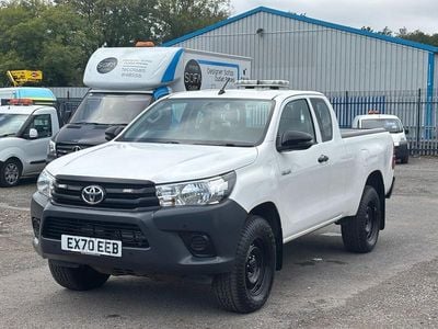 White Used 2020 Toyota HiLux Active Pickup | £19,950 (A bit pricey)