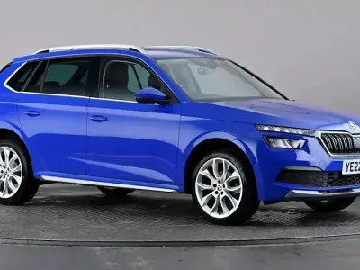 Used Skoda Kamiq SE L 150 HP (110 kW) 2022 Blue SUV