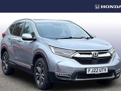 Lunar silver m. Used 2022 Honda CR-V SR SUV | £22,169 (Fair price)