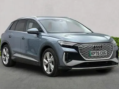 Used Audi Q4 e-tron S-Line 150 kW (204 HP) 2025 Blue SUV