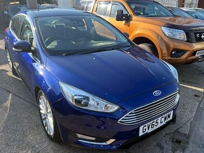 Used Ford Focus Titanium X 120 HP (88 kW) 2016 Blue Hatchback