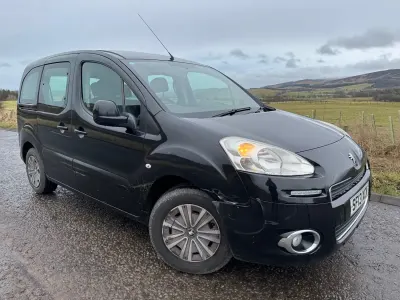 Gebraucht Peugeot Partner Tepee S 2013 Schwarz Van / Kleinbus