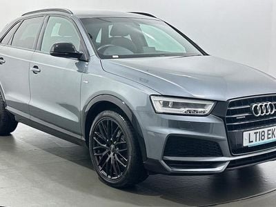 Grey Used 2018 Audi Q3 Black Edition SUV | £15,967 (Good price)