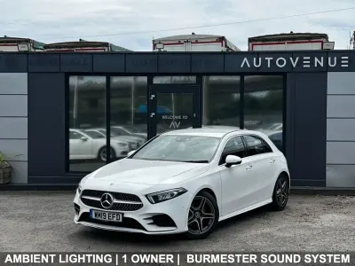 Used Mercedes A180 AMG Line Premium 2019 White Hatchback
