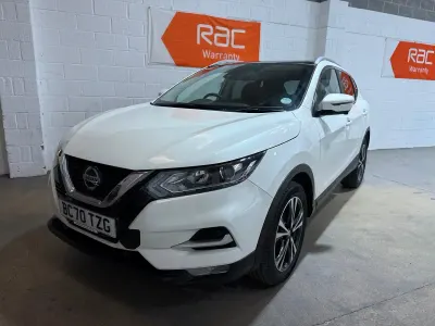Used Nissan Qashqai N-Connecta 158 HP (116 kW) 2021 White SUV