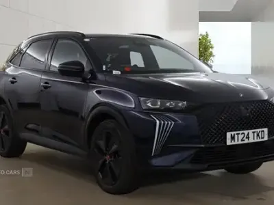 Used DS Automobiles DS7 Crossback Performance Line Plus 130 HP (95 kW) 2024 Blue SUV