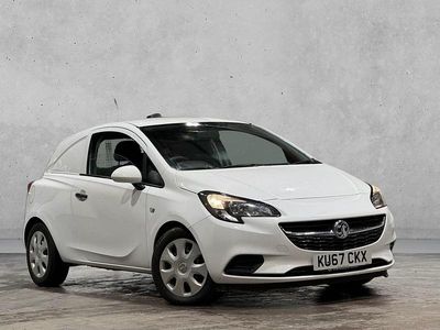Used Vauxhall Corsa 95 HP (69 kW) 2017 White Van