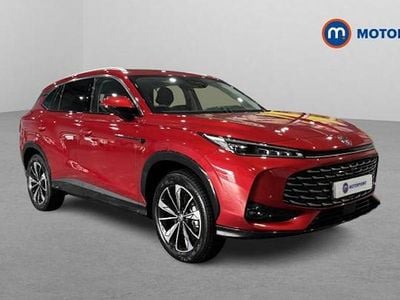 Red New 2025 MG HS Trophy SUV | £22,099 (Fair price)