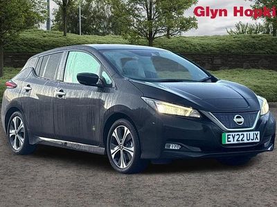 Black Used 2022 Nissan Leaf Tekna Hatchback | £12,021 (Fair price)