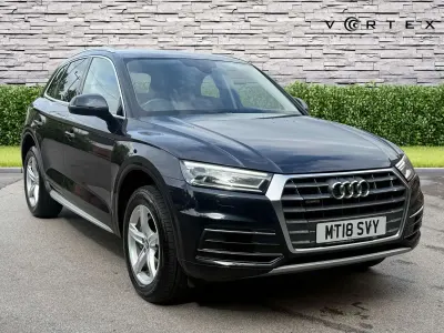 Used Audi Q5 Sport 190 HP (139 kW) 2018 Blue SUV