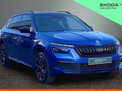 Used Skoda 110 R Monte Carlo 81 HP (59 kW) 2022 Race blue metallic Estate
