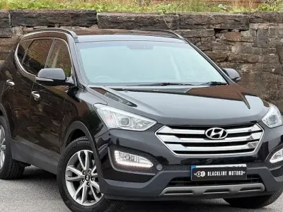 Used Hyundai Santa Fe Premium 197 HP (144 kW) 2014 Black SUV