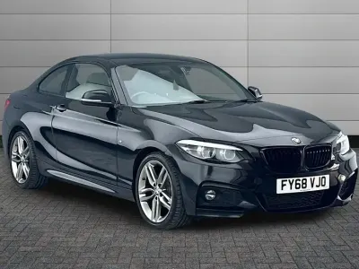 Used BMW 218 M Sport 150 HP (110 kW) 2018 Black Coupe