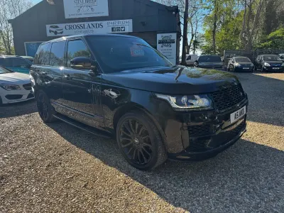 Begagnad Land Rover Range Rover Vogue SE 306 HK (225 kW) 2017 Svart SUV