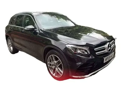 Used Mercedes GLC220 AMG line 170 HP (125 kW) 2018 Black SUV