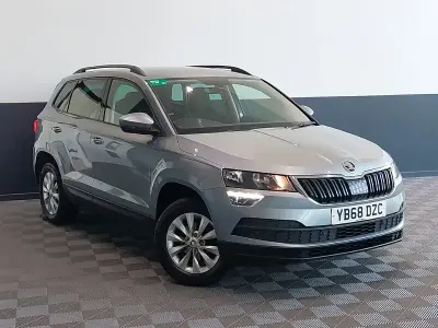 Used Skoda Karoq SE 115 HP (84 kW) 2018 Grey SUV
