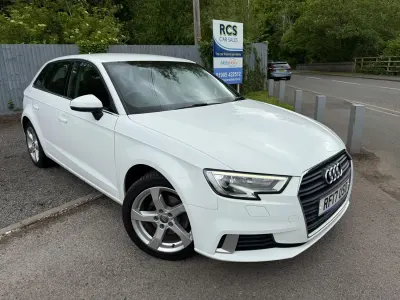 Used Audi A3 Sportback Sport 150 HP (110 kW) 2017 White Hatchback