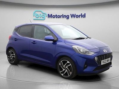 Used Hyundai i10 Premium 67 HP (49 kW) 2022 Blue Hatchback