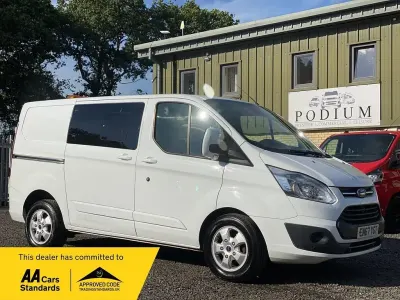 Used Ford Transit Custom Limited 168 HP (123 kW) 2018 White Van