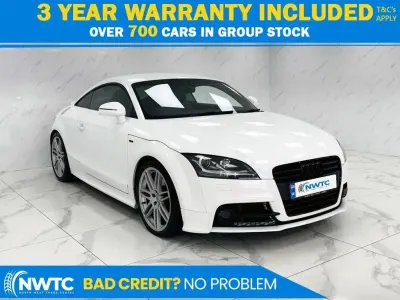 Used Audi TT Black Edition 170 HP (125 kW) 2011 White Coupe