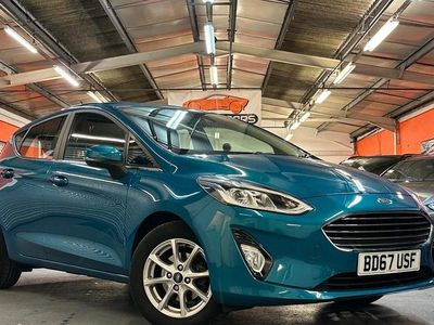 Used Ford Fiesta Zetec 70 HP (51 kW) 2017 Blue Hatchback