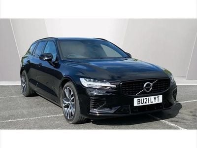 Used Volvo V60 R-Design 340 HP (250 kW) 2021 Black Estate