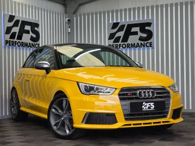 Used Audi S1 Design 231 HP (169 kW) 2014 Yellow Hatchback