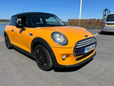 Used Mini Cooper D Hatch 2014 Orange Hatchback
