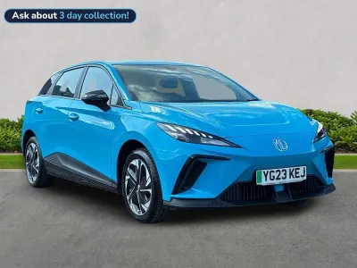 Usado MG MG4 EV SE 2023 Azul Citadino
