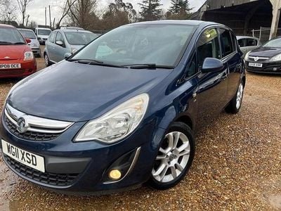 Used Vauxhall Corsa 2011 Blue Hatchback