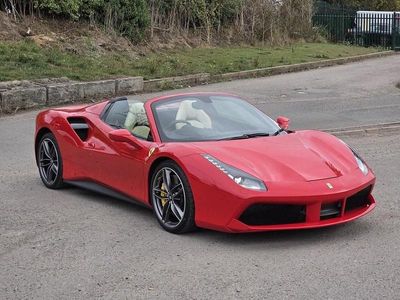 Red Used 2019 Ferrari 488 Cabriolet | £164,995 (A bit pricey)