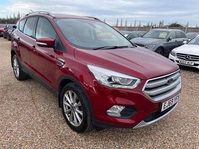 Used Ford Kuga Titanium 150 HP (110 kW) 2019 Red SUV