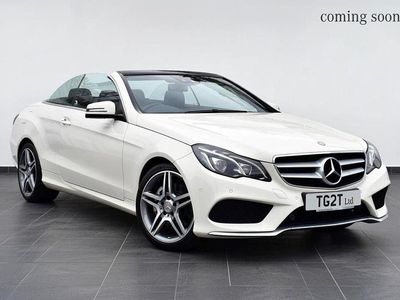 White Used 2016 Mercedes E350 AMG line Cabriolet | £10,495 (Good price)
