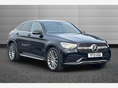 Used Mercedes GLC300e AMG Line Premium 254 HP (186 kW) 2021 Black Coupe