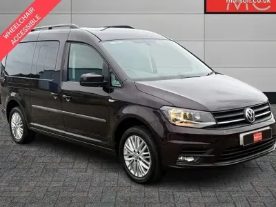 Usado VW Caddy Life 101 HP (74 kW) 2018 Roxo Monovolume