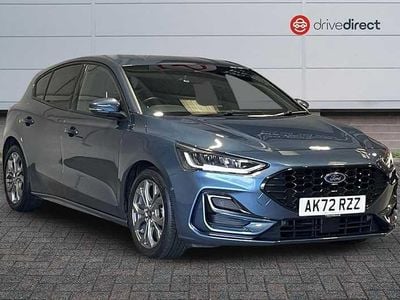 Used Ford Focus ST-Line 125 HP (91 kW) 2022 Blue Hatchback