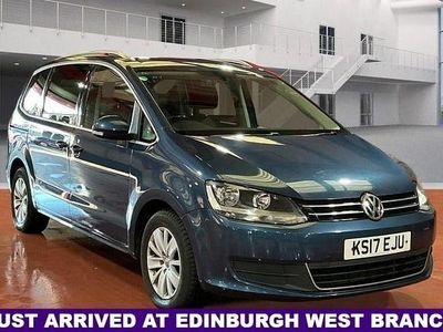 Used VW Sharan SE 150 HP (110 kW) 2017 Blue MPV