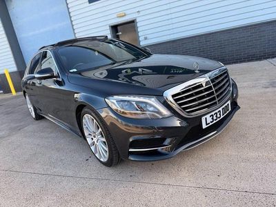 Used Mercedes S350L AMG line 2015 Black Sedan