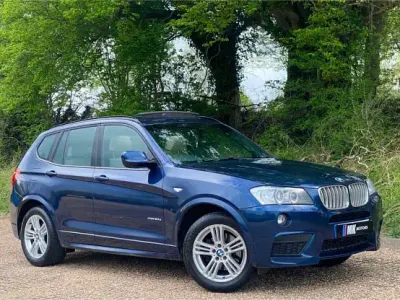 Used BMW X3 M Sport 254 HP (186 kW) 2011 Blue SUV