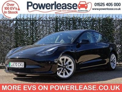 Used Tesla Model 3 Standard Range Plus 177 kW (241 HP) 2020 Black Sedan