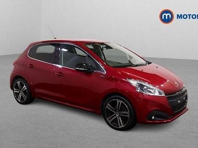Used Peugeot 208 GT-line 109 HP (80 kW) 2019 Red Hatchback