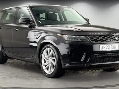 Used Land Rover Range Rover Sport Dynamic 404 HP (297 kW) 2021 Santorini black SUV