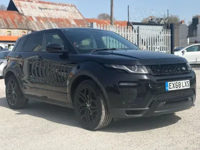 Used Land Rover Range Rover evoque HSE Dynamic 2018 Black SUV