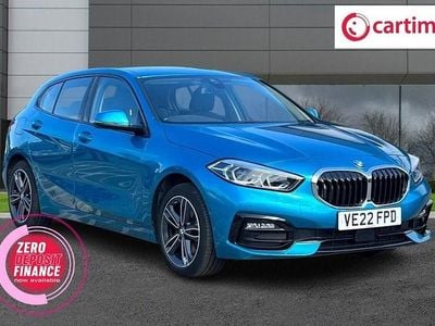 Blue Used 2022 BMW 118 Sport Line Hatchback | £16,599 (Good price)